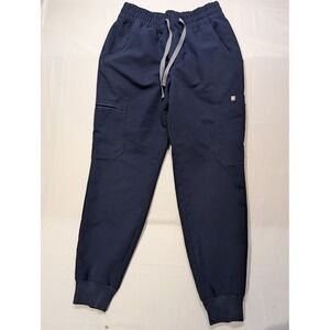 FIGS Zamora Women's Small Technical Collection Blue Scrub Jogger Pants Comfort